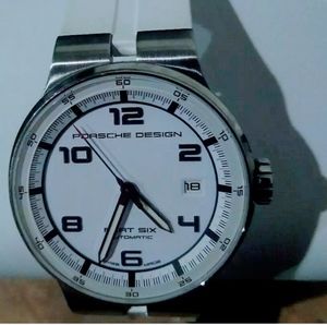 porsche design flat six watch